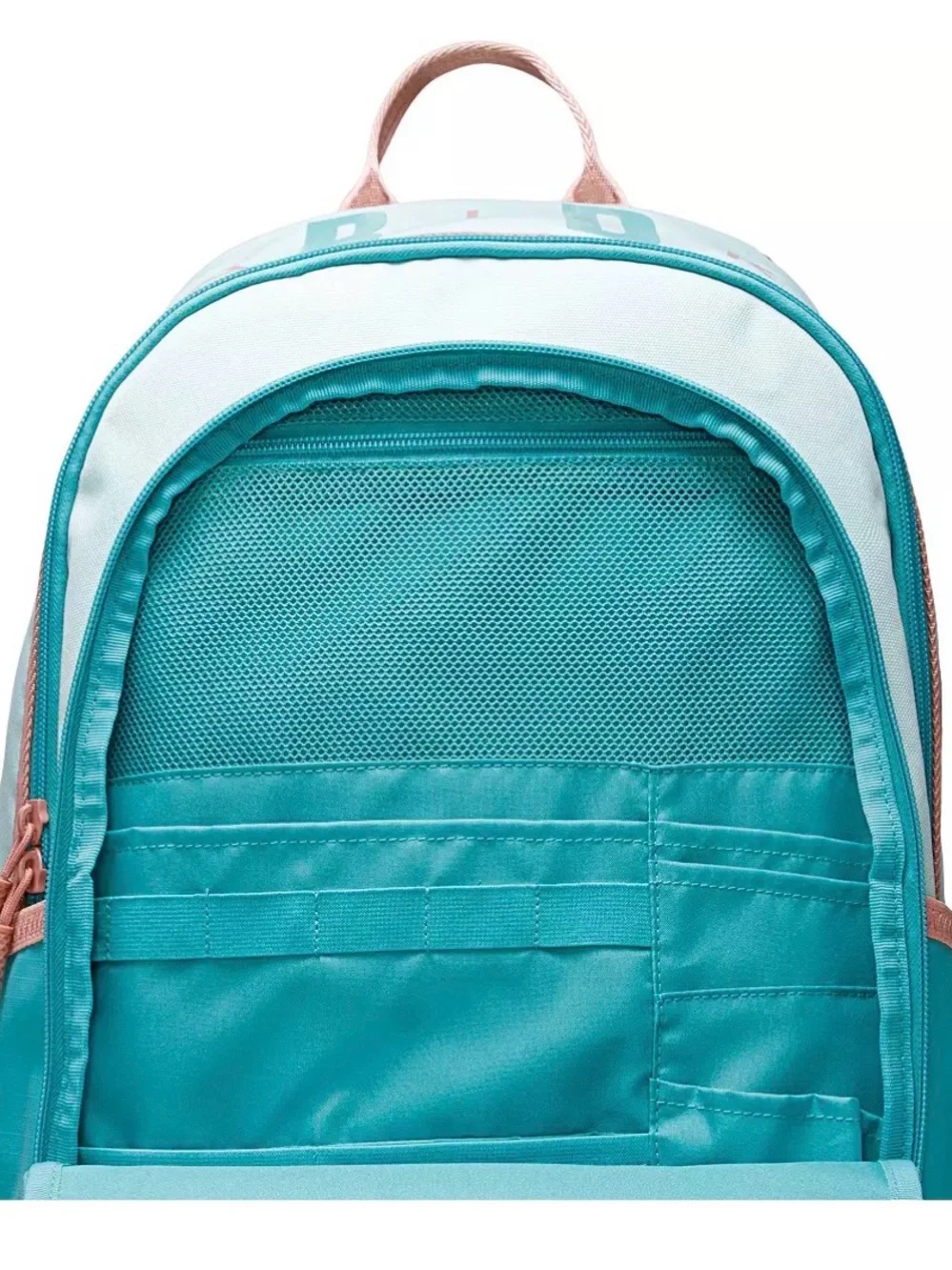 Jordan Teal, Light Blue & Pink Air Patrol Backpack